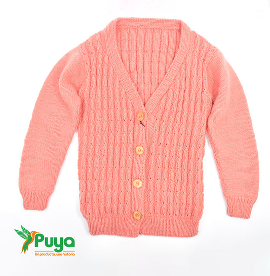 CARDIGAN COLOR AZALEA