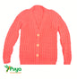 CARDIGAN COLOR CORAL
