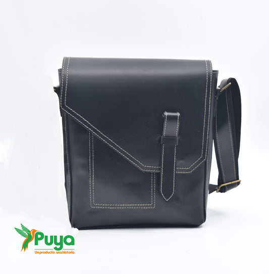 MORRAL RETRO NEGRO MEDIANO