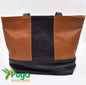 CARTERA PUSHKA NEGRO Y HABANA