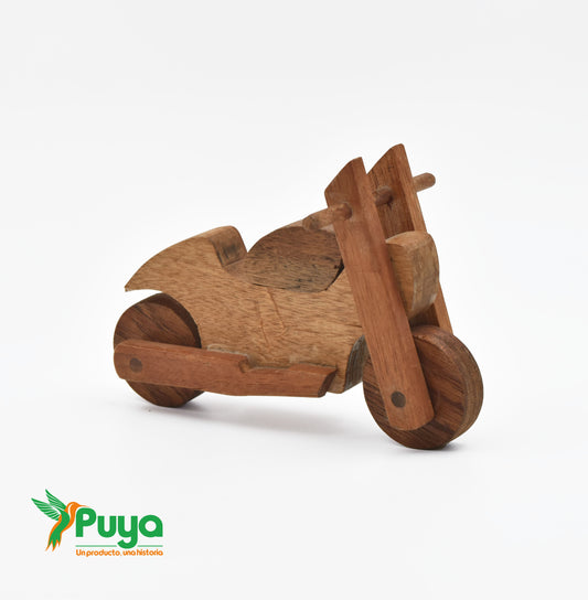 MOTO DE MADERA