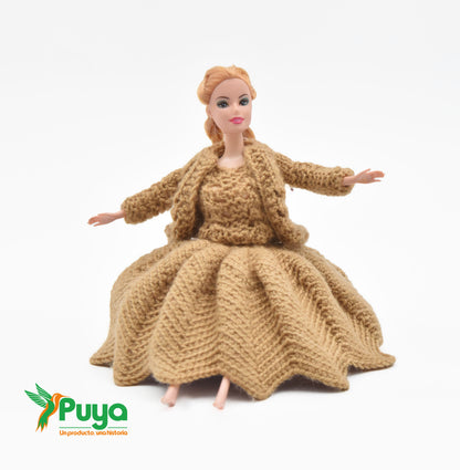 CONJUNTO DE MORENADA PARA BARBIE