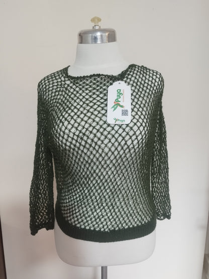 SUETER  CALADO VERDE
