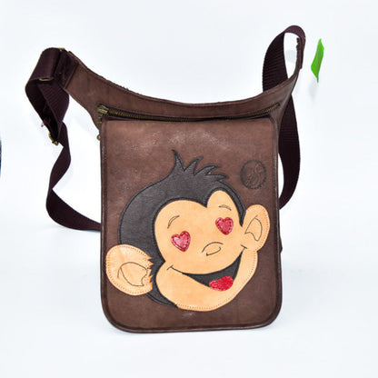 MORRAL CON FIGURA DE MONO