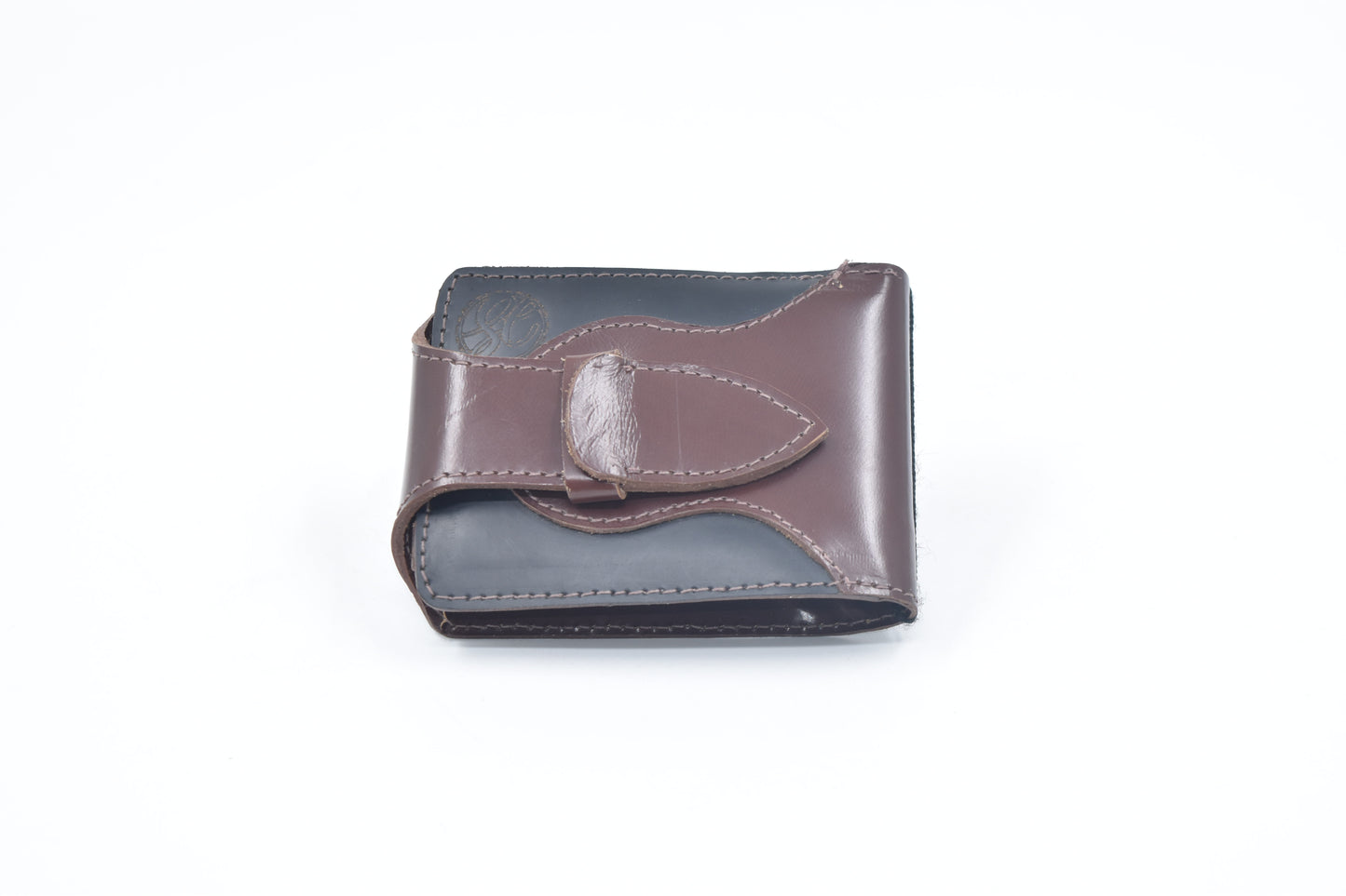 Billetera Vaquero café combinado
